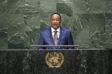 Portrait of His Excellency Mahamadou ISSOUFOU (President), Niger