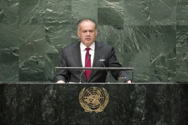 Portrait of His Excellency Andrej KISKA (President), Slovakia