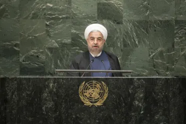 Portrait of His Excellency Hassan ROUHANI (President), Iran (Islamic Republic of)