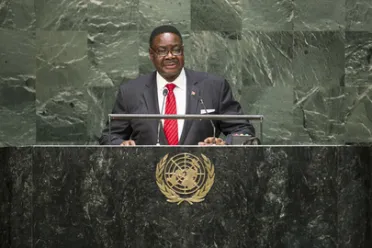 Portrait de (titres de civilité + nom) Son Excellence Arthur Peter MUTHARIKA (Président), Malawi