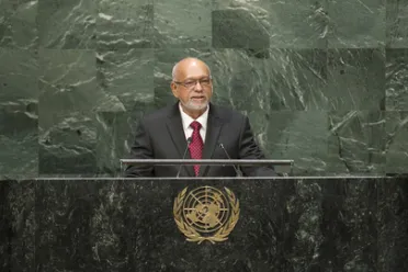 Portrait de (titres de civilité + nom) Son Excellence Donald Rabindranauth Ramotar (Président), Guyana