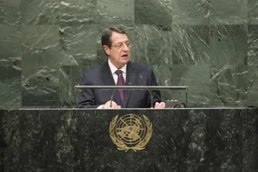 Portrait de (titres de civilité + nom) Son Excellence Nicos Anastasiades (Président), Chypre