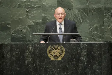Portrait of His Excellency Tammam Salam (President of the Council of Ministers), Lebanon