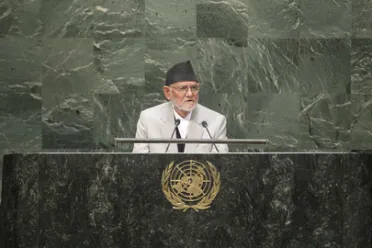 Portrait of His Excellency Sushil Koirala (Prime Minister), Nepal