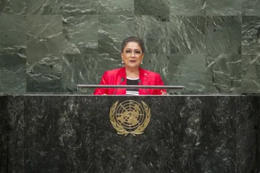 Portrait of His Excellency Kamla Persad-Bissessar (Prime Minister), Trinidad and Tobago