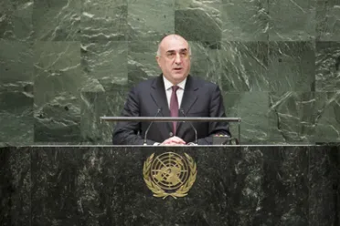 Portrait of His Excellency Elmar Maharram oglu Mammadyarov (Minister for Foreign Affairs), Azerbaijan