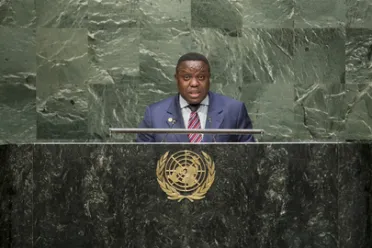 Portrait of His Excellency Harry Kalaba (Minister for Foreign Affairs), Zambia