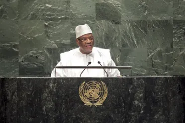 Portrait of His Excellency Ibrahim Boubacar Keita (President), Mali
