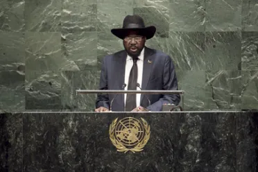 Portrait of His Excellency Salva Kiir (President), South Sudan