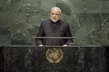 Portrait of His Excellency Narendra Modi (Prime Minister), India