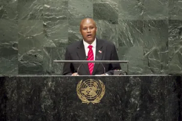 Portrait of His Excellency Prosper Bazombanza (Vice-President), Burundi