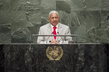 Portrait of His Excellency Josaia Voreqe Bainimarama (Prime Minister), Fiji