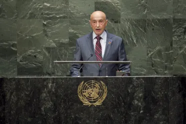 Portrait of His Excellency Agila Saleh Essa Gwaider (President), Libya