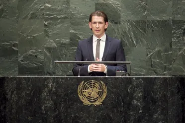 Portrait of His Excellency Sebastian Kurz (Federal Minister for European and International Affairs), Austria