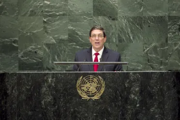 Portrait de (titres de civilité + nom) Son Excellence Bruno Rodríguez Parrilla (Ministre des affaires étrangères), Cuba