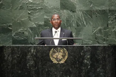 Portrait of His Excellency Gabriel Arcanjo Ferreira Da Costa (Prime Minister), Sao Tome and Principe