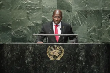 Portrait of His Excellency Domingos Simões Pereira (Prime Minister), Guinea-Bissau