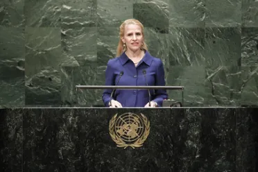 Portrait de (titres de civilité + nom) Son Excellence Aurelia Frick (Ministre des affaires étrangères), Liechtenstein