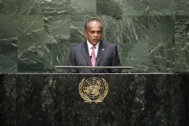 Portrait of His Excellency K. Shanmugam (Minister for Foreign Affairs), Singapore