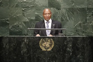 Portrait of His Excellency Jean-Francis Régis Zinsou (Permanent Representative), Benin