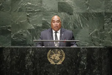 Portrait of His Excellency Collin Beck (Permanent Representative), Solomon Islands