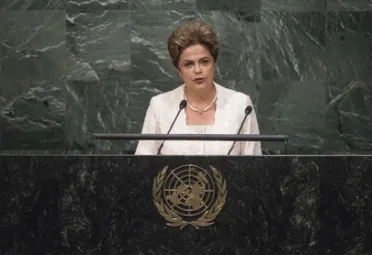 Portrait of H.E. Mrs. Dilma Rousseff (President), Brazil