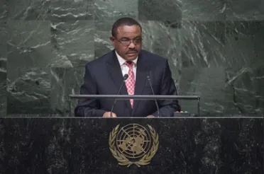 Portrait of His Excellency Hailemariam Dessalegn (Prime Minister), Ethiopia