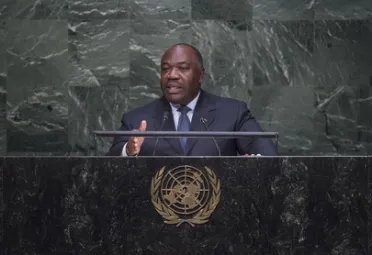 Portrait de (titres de civilité + nom) Son Excellence Ali Bongo Ondimba (Président), Gabon