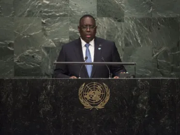 Portrait of His Excellency Macky Sall (President), Senegal