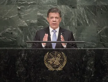 Portrait of His Excellency Juan Manuel Santos Calderón (President), Colombia