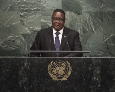 Portrait of His Excellency Arthur Peter Mutharika (President), Malawi