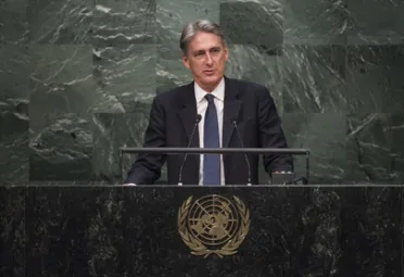 Portrait of His Excellency Philip Hammond (Secretary of State), United Kingdom of Great Britain and Northern Ireland