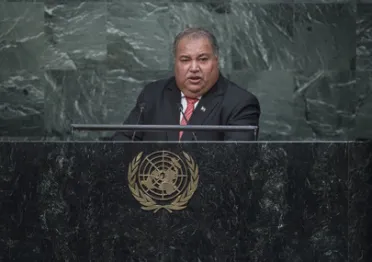 Portrait of His Excellency Baron Divavesi Waqa (President), Nauru