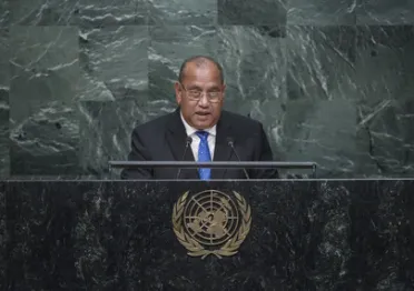 Portrait de (titres de civilité + nom) Son Excellence Christopher Loeak (Président), Îles Marshall