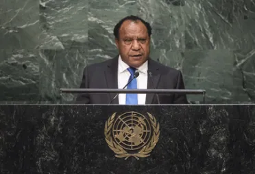 Portrait of His Excellency Rimbink Pato (Minister for Foreign Affairs), Papua New Guinea