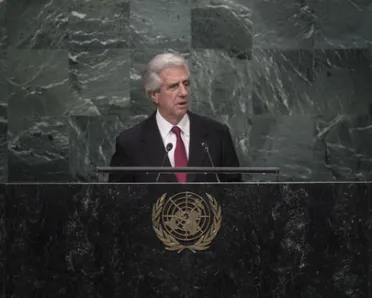 Portrait de (titres de civilité + nom) Son Excellence Tabaré Vázquez (Président), Uruguay