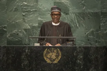 Portrait of His Excellency Muhammadu Buhari (President), Nigeria