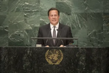Portrait de (titres de civilité + nom) Son Excellence Juan Carlos Varela Rodríguez (Président), Panama