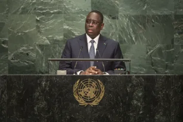 Portrait of His Excellency Macky Sall (President), Senegal