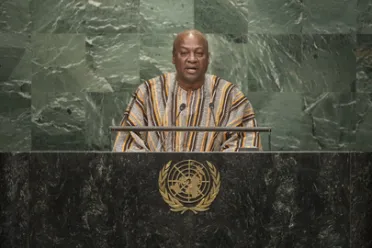 Portrait of His Excellency John Dramani Mahama (President), Ghana