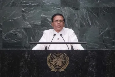 Portrait de (titres de civilité + nom) Son Excellence Maithripala Sirisena (Président), Sri Lanka