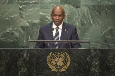 Portrait of His Excellency Alain Aimé Nyamitwe (Minister for External Affairs), Burundi