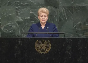 Portrait of Her Excellency Dalia Grybauskaitė (President), Lithuania