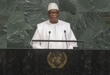 Portrait of His Excellency Ibrahim Boubacar Keita (President), Mali