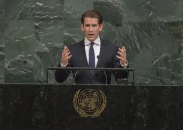 Portrait of His Excellency Sebastian Kurz (Federal Minister for European and International Affairs), Austria