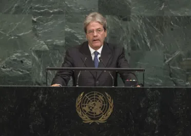 Portrait of His Excellency Paolo Gentiloni (President of the Council of Ministers), Italy