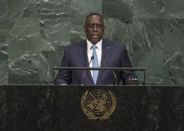 Portrait of His Excellency Macky Sall (President), Senegal