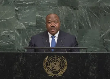 Portrait of His Excellency Ali Bongo Ondimba (President), Gabon