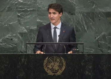 Portrait de (titres de civilité + nom) Son Excellence Justin Trudeau (Premier Ministre), Canada