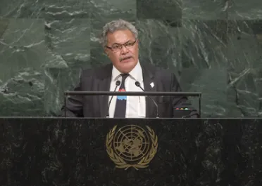 Portrait de (titres de civilité + nom) Son Excellence Enele Sosene Sopoaga (Premier Ministre), Tuvalu